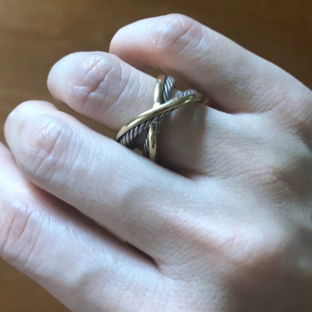 $850 Retailed David Yurman 14K Ring Size 5.75